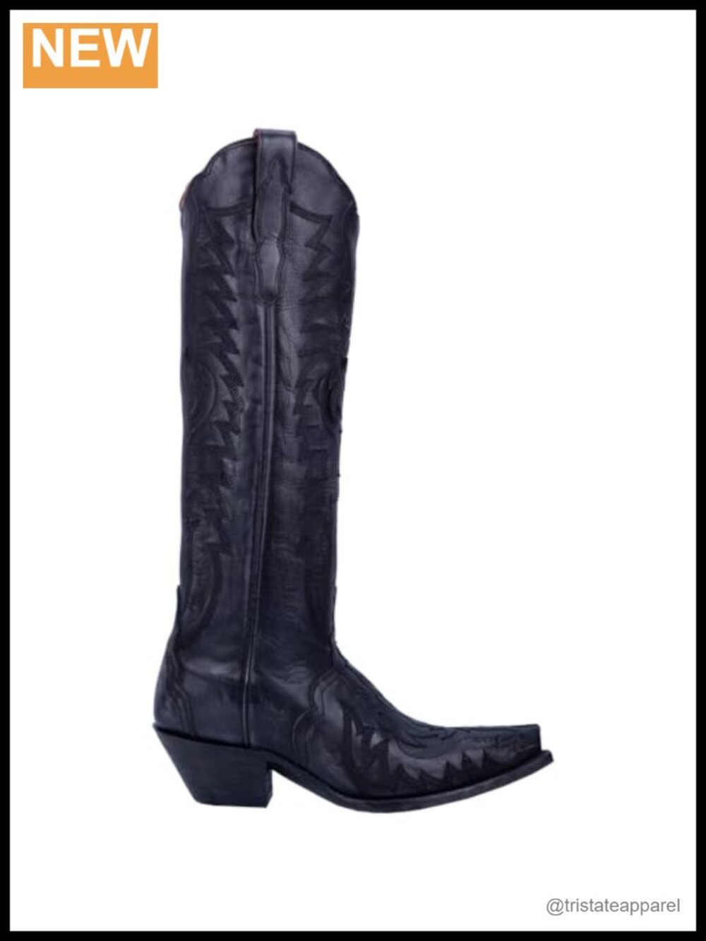 Women's Western Boots Mid-Calf Leather Handcrafted Snip Toe Comfortable